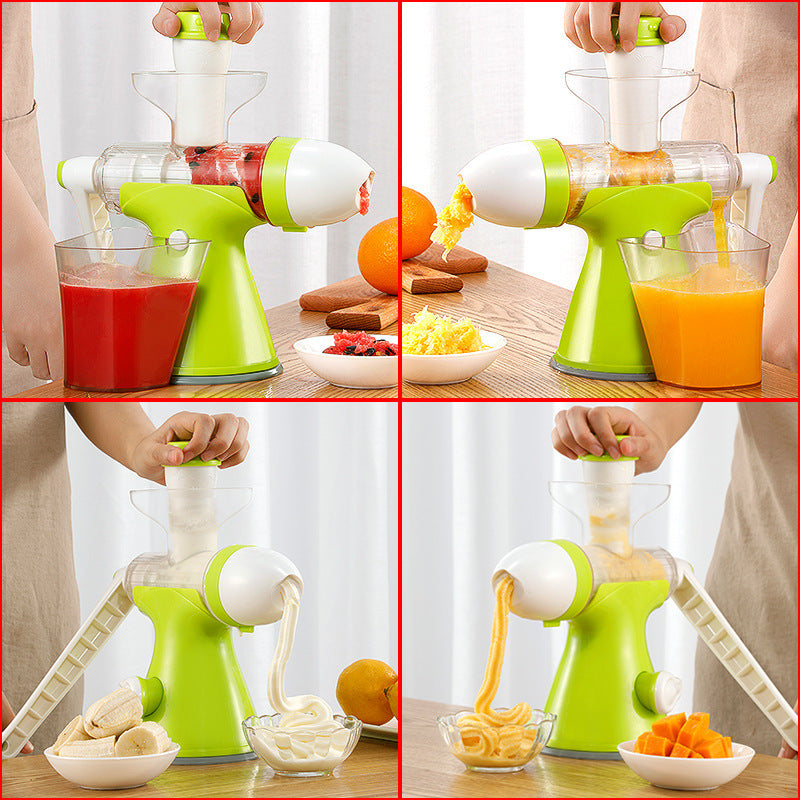 Manual Hand-Crank Juicer – Lemon & Orange Squeezer