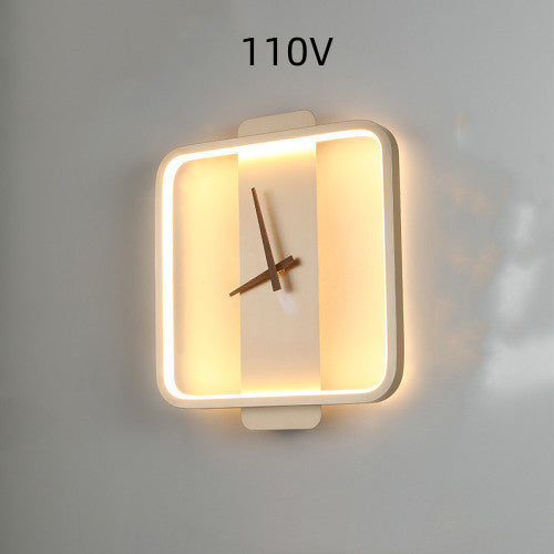 Nordic Wall Lamp – Bedside & Clock Design