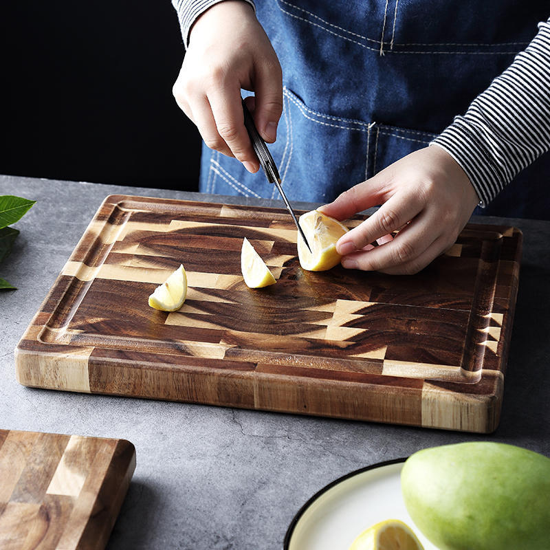 Solid Wood Cutting Board – Durable Kitchen Essential