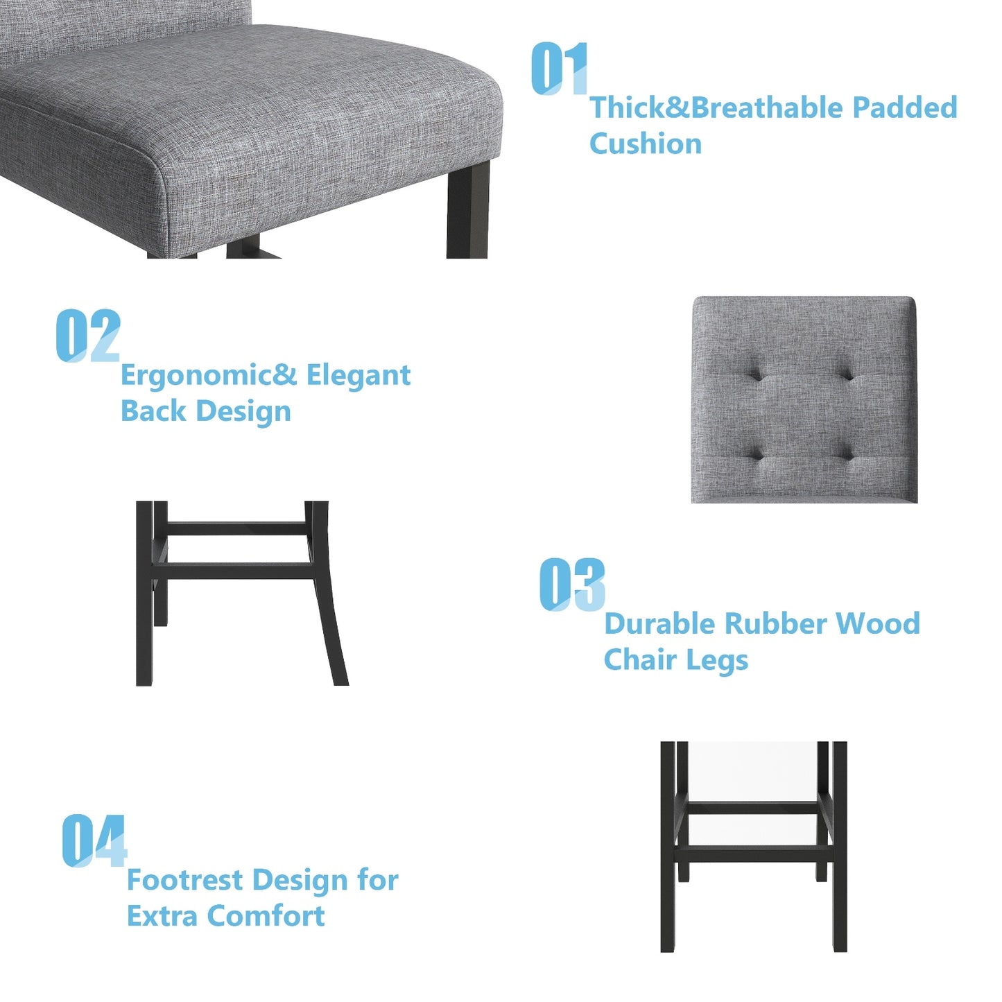 TopMax Bistro Set – Table & Stools