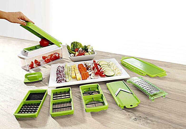 12-in-1 Multifunctional Vegetable Chopper & Slicer Set
