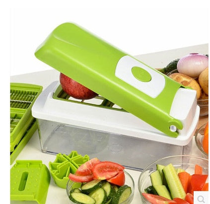 12-in-1 Multifunctional Vegetable Chopper & Slicer Set