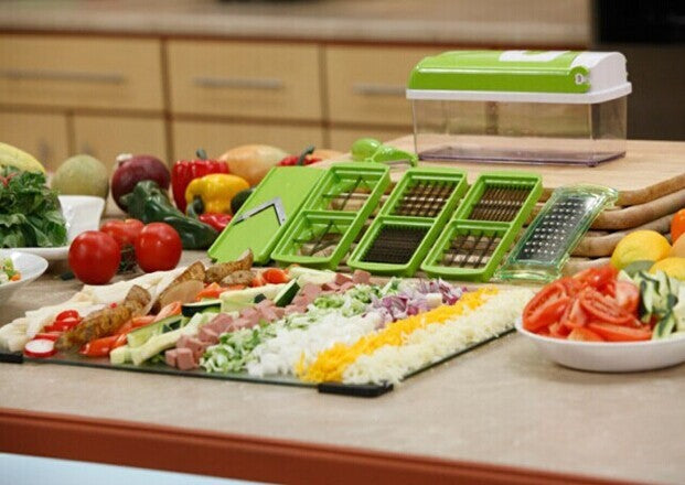 12-in-1 Multifunctional Vegetable Chopper & Slicer Set