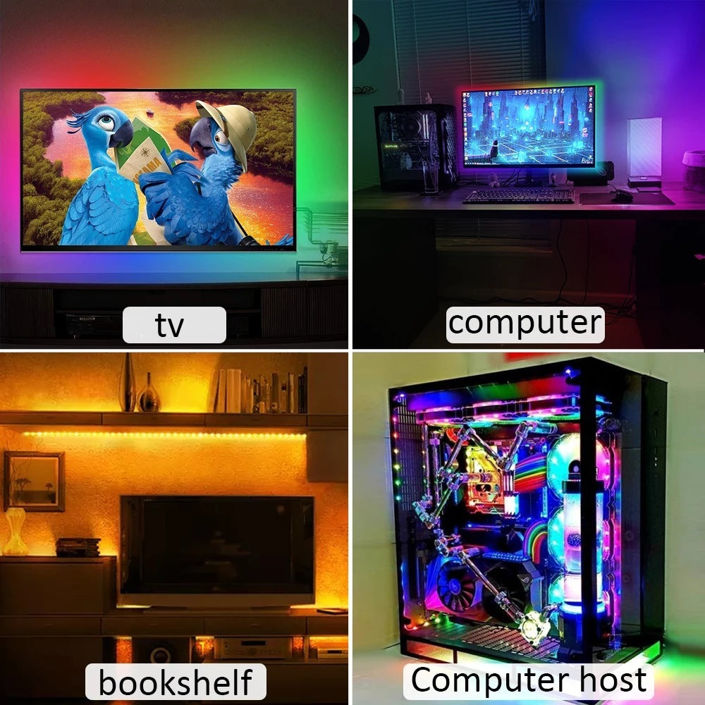 Led Lights With Usb Tv Background Lighting Colour