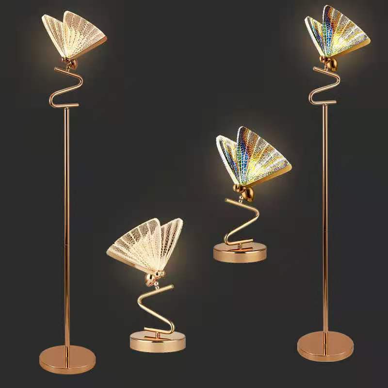 CrystalWings Butterfly Ceiling Light