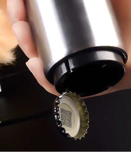 Automatic Stainless Steel Beer Bottle Opener – Party Essential