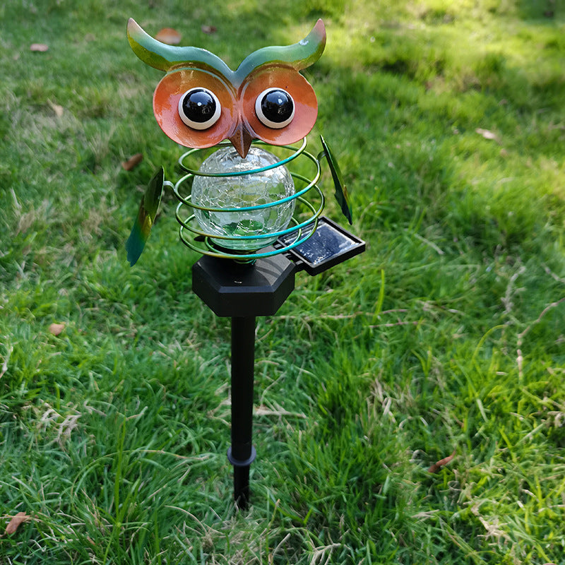 Solar Owl Garden Light – LED & Waterproof