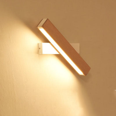 GlowBar Modern Wooden Wall Light