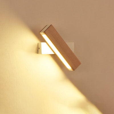 GlowBar Modern Wooden Wall Light