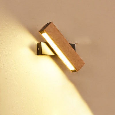 GlowBar Modern Wooden Wall Light