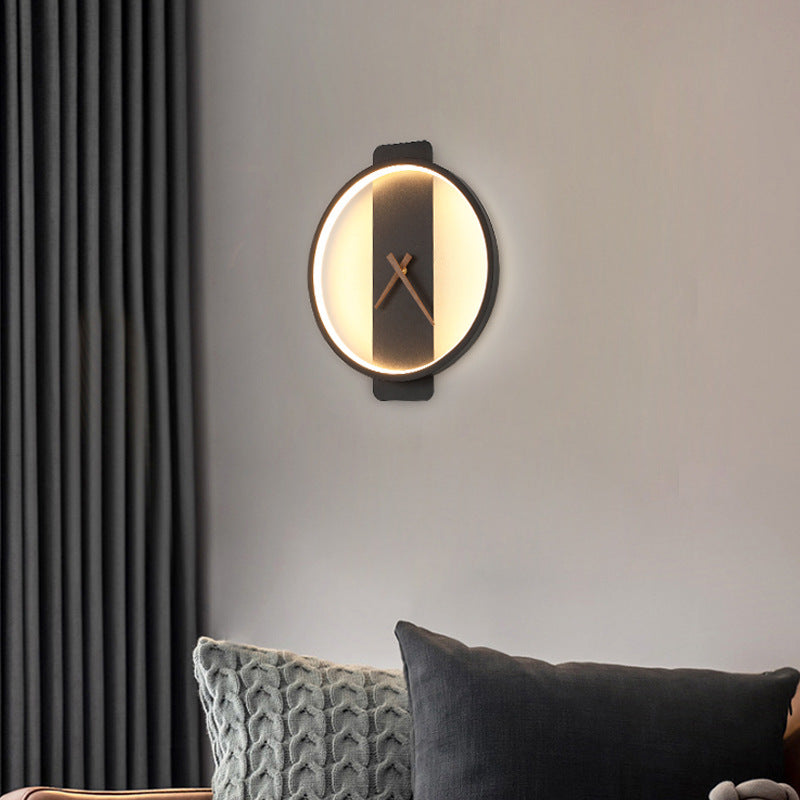 Nordic Wall Lamp – Bedside & Clock Design