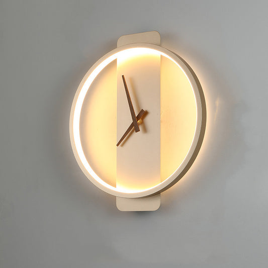 Nordic Wall Lamp – Bedside & Clock Design