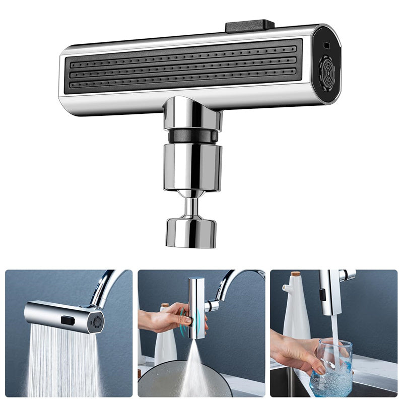 Universal Kitchen Faucet Nozzle – Waterfall & Splash-Proof