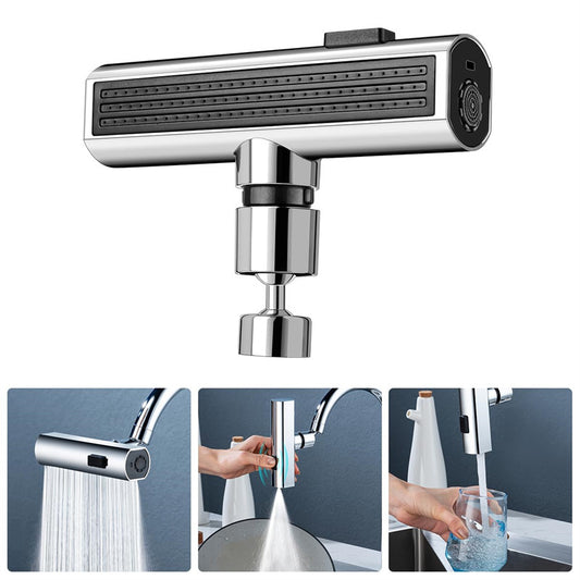 Universal Kitchen Faucet Nozzle – Waterfall & Splash-Proof