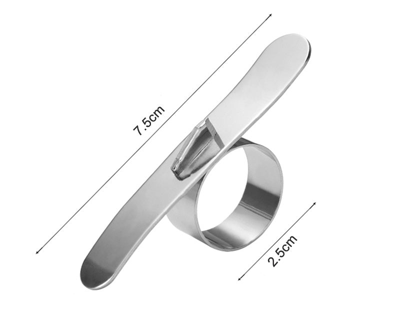 QuickPeel Stainless Steel Ring Peeler
