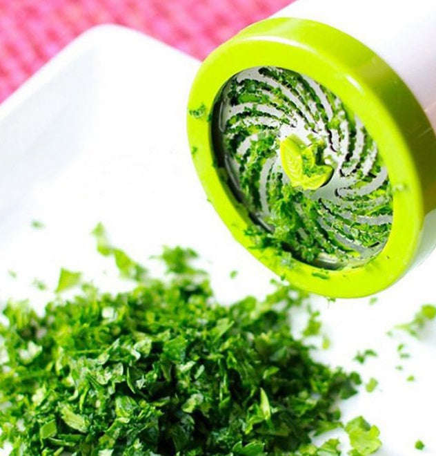 Herb Grinder & Spice Mill – Easy Parsley Chopper