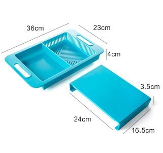 All-in-One Chopping & Drain Board
