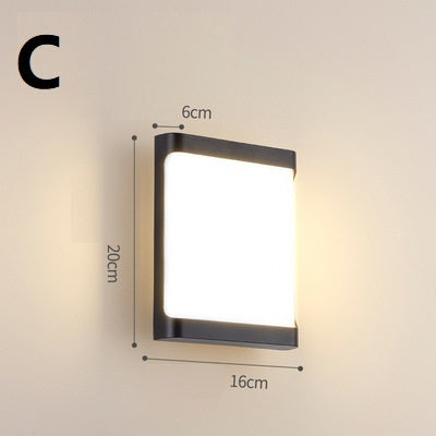 LumiGuard Outdoor Wall Lamp
