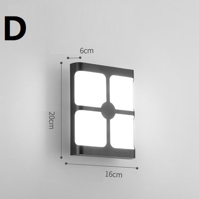 LumiGuard Outdoor Wall Lamp