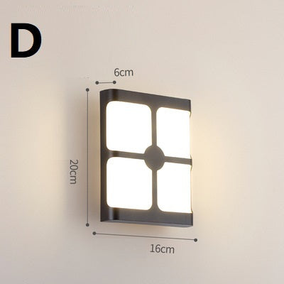 LumiGuard Outdoor Wall Lamp