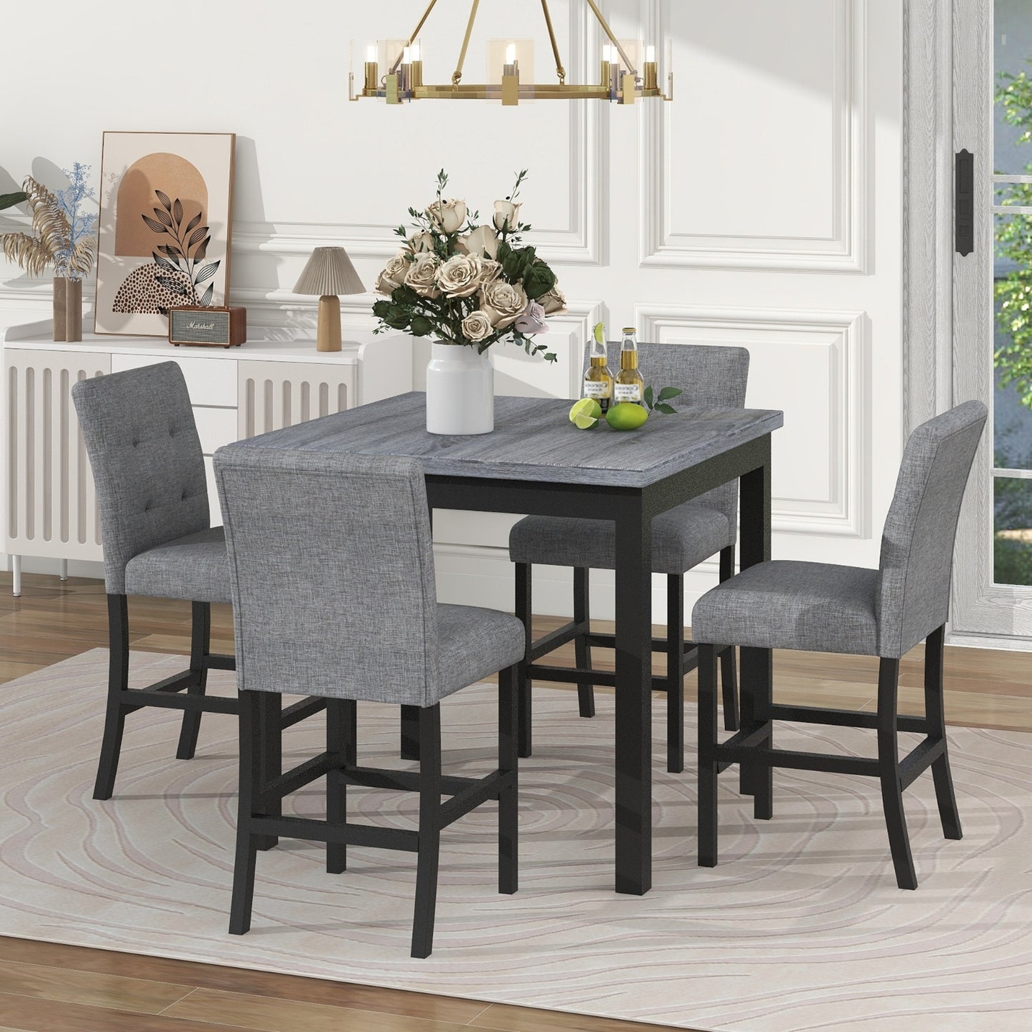 TopMax Bistro Set – Table & Stools