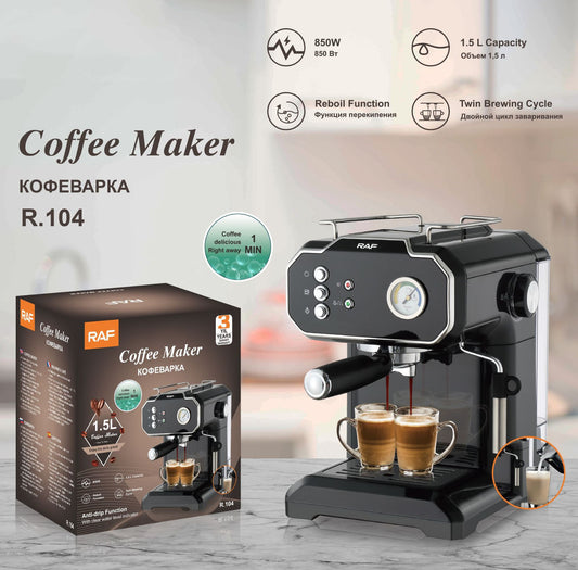 Semi-Automatic High-Pressure Coffee & Milk Frother