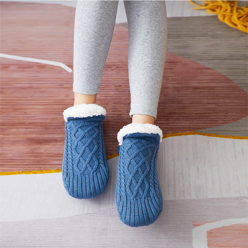 FuzzyFeet Winter Slipper Socks