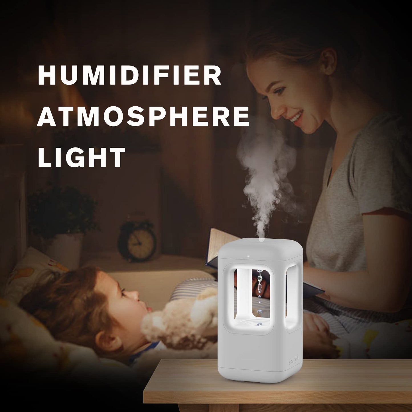 HomeGlow Water Drop Humidifier