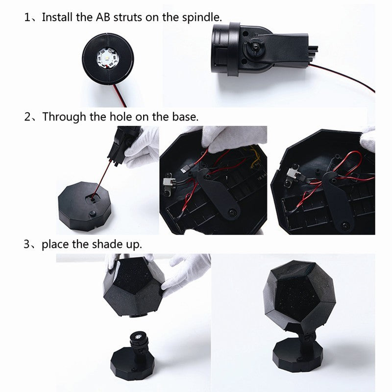 CosmoLight 3D Starry Sky Projector