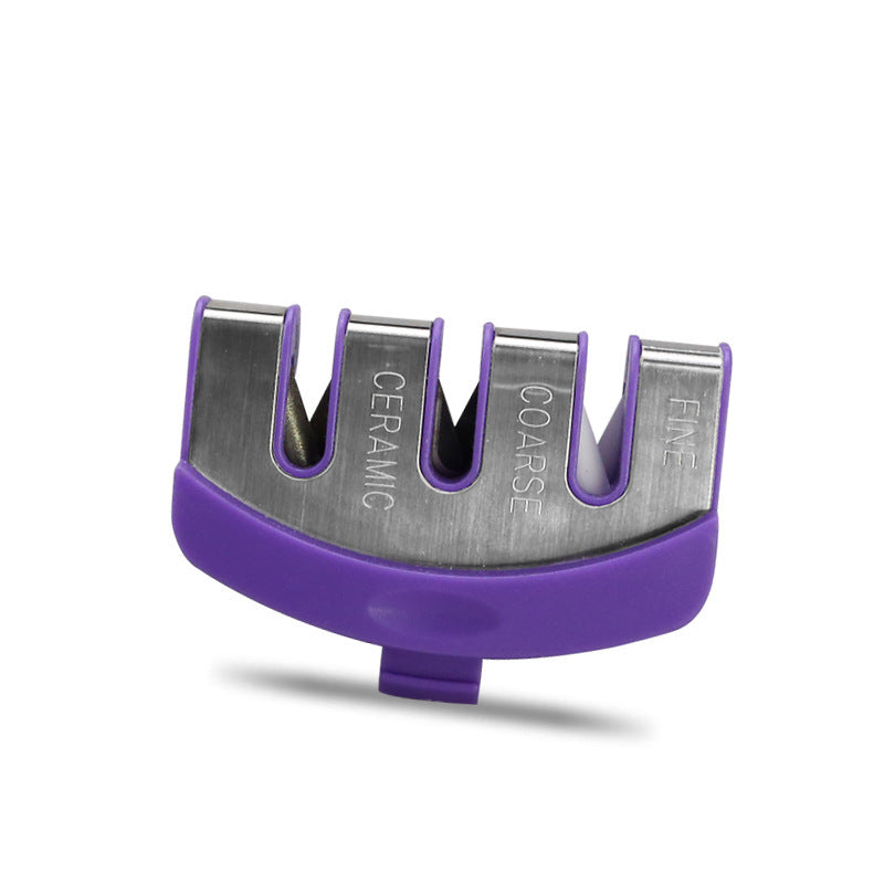 Diamond & Tungsten Steel Kitchen Sharpener