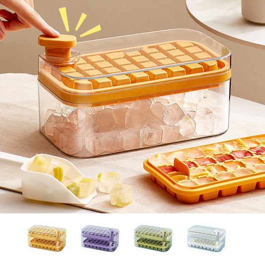 HomeFreeze Ice Cube Tray & Storage Box