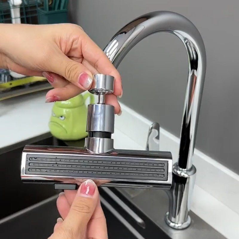 Universal Kitchen Faucet Nozzle – Waterfall & Splash-Proof