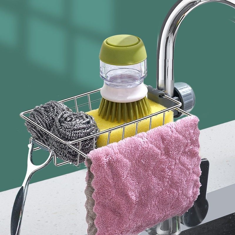 TidySink Adjustable Sponge & Soap Holder