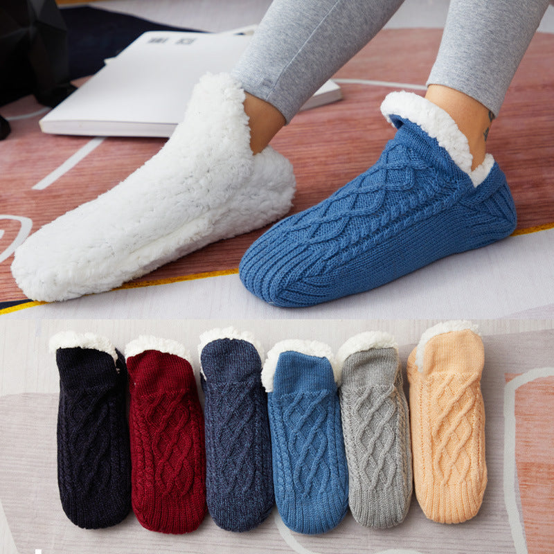 FuzzyFeet Winter Slipper Socks
