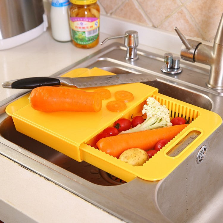 All-in-One Chopping & Drain Board