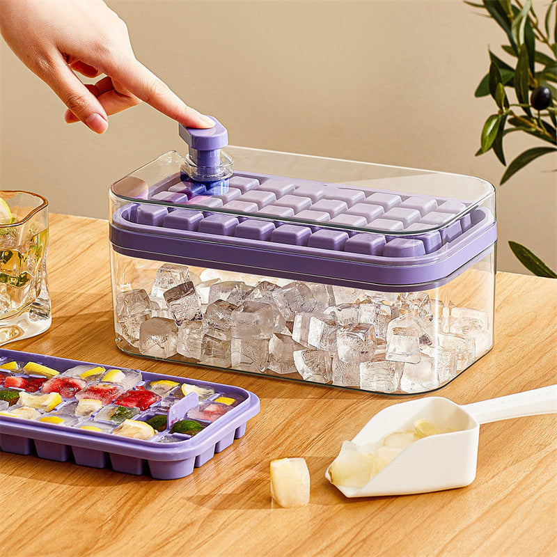 HomeFreeze Ice Cube Tray & Storage Box