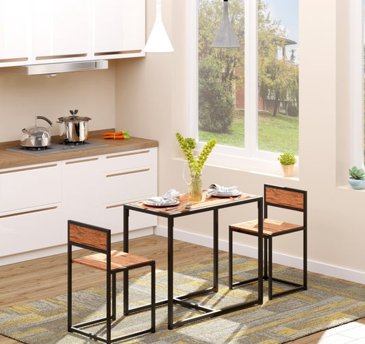 MetroRust 2-Seater Dining Set