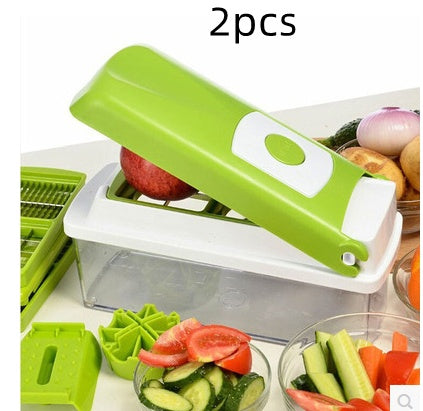12-in-1 Multifunctional Vegetable Chopper & Slicer Set