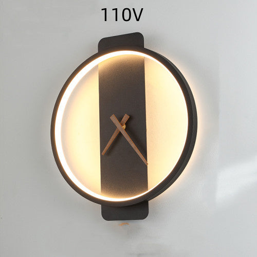Nordic Wall Lamp – Bedside & Clock Design